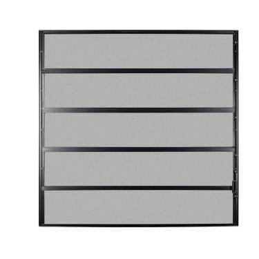 Imagem de Janela Basculante 1 Secção Vidro Mini Boreal 100x100cm Ecosul Esquadrisul