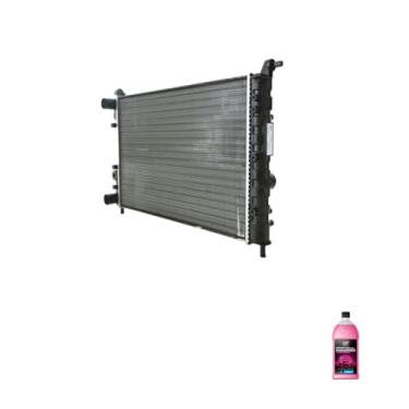 Imagem de Kit Radiador Uno 1.0 Fire Flex 01/08 com Aditivo Orbi Química Rosa 1L