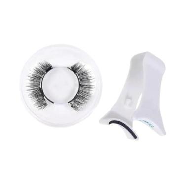 Imagem de Cílios Postiços Magnéticos 3D Naturais Reutilizáveis Feitos À Mão Com 