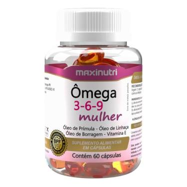 Imagem de Maxinutri, Ômega 3-6-9 Mulher + Vitamina E Maxinutri 60 Capsulas