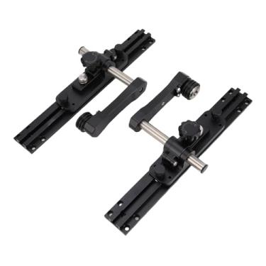 Imagem de SPYMINNPOO Kit de Serra de Trilha, Conjunto de Trilho de Guia Paralelo para Marcenaria Em Liga de Alumínio Com Limitadores Ajustáveis ​​para Construção de Móveis Precisos e Reforma da Casa