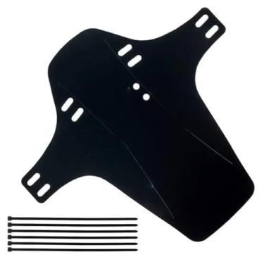 Imagem de Paralamas de bicicleta, 4 unidades coloridas, dianteiro/traseiro, em fibra de carbono, para-lamas para MTB, mountain bike, ciclismo de estrada, pinhão fixo.(Style B)