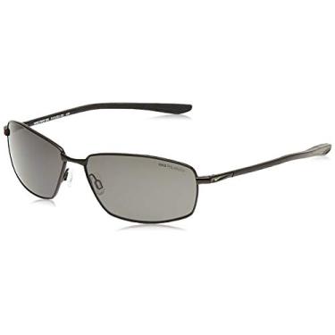 Imagem de Nike EV1093-001 Óculos de sol com lente cinza polarizada com armação Pivot Six P, preto