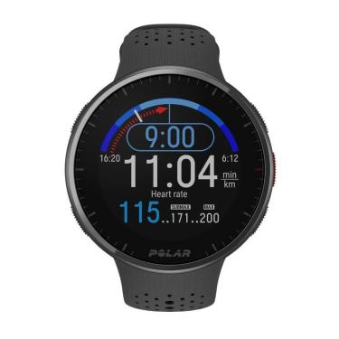 Imagem de Relógio Polar GPS Pacer Pro Cinza e Preto P/G-Unissex