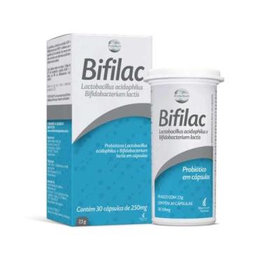 Imagem de Probiótico Bifilac 250mg 30 cápsulas - MANTECORP