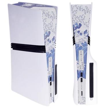 Imagem de PlayVital Dust Filter & Silicone Plug Set for ps5 Pro Console, Anti-Dust Protection Accessories for ps5 Pro Console with Durable Silicone Port Covers, Easy Installation, The Great Wave Off Kanagawa