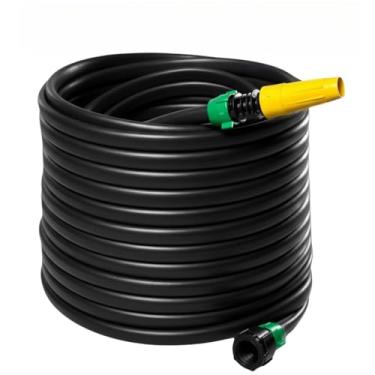 Imagem de Mangueira de Jardim Anti-Torção e Anti-Dobras - 50 Metros preta(25 metros)