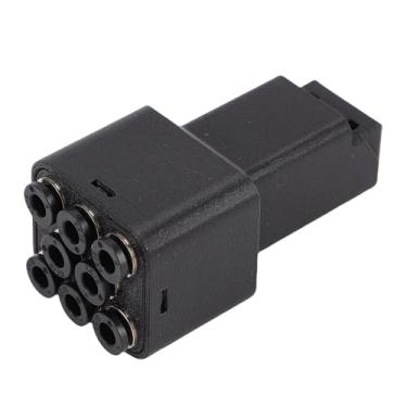 Imagem de Eujgoov Hub de Filamento de Impressora 3D, Controle Preciso, Baixa Fricção, Multifuncional, Plug and Play, Hub de Filamento de 8 Cores, Adequado para Kobra 3, Extrusoras S1C, Material