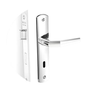 Imagem de Fechadura interna popline 40x53 oval zincada Soprano