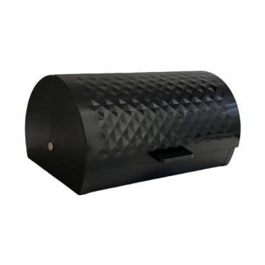 Imagem de IEUDNS Caixa de pão em aço inoxidável para de cozinha, recipiente para pão e outros produtos de panificação.