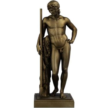 Imagem de Estátua Adonis - Ideal de Beleza Masculino (Cor Ouro Velho)