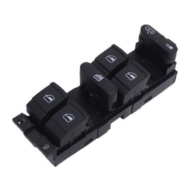 Imagem de aqxreight Janela Elétrica 18G959857A Driver Frontal Esquerdo 10 Pinos de Alta Sensibilidade Substituição do Regulador de Janela Elétrica para 1M e Perfeito para Seu Pe Interruptor de ElétricaJanela