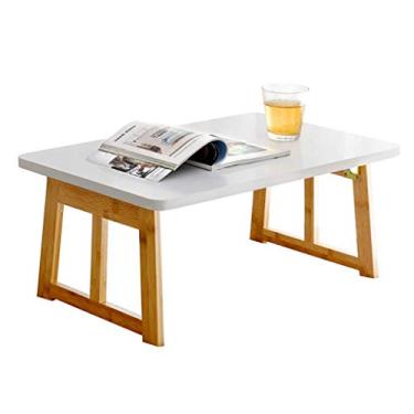 Imagem de Mesa dobrável, mesa de computador, mesa de jantar, mesa de estudo, portátil, mesa de chá (tamanho 60 cm)