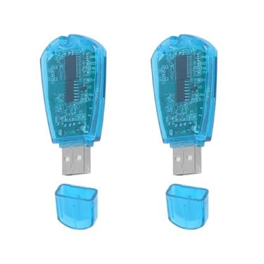 Imagem de 2 peças de adaptador de cartão SIM, leitor de cartão clone, gravador de cópia, leitor de cartão SIM com CD para computador QQ/ICQ/MSM/PC