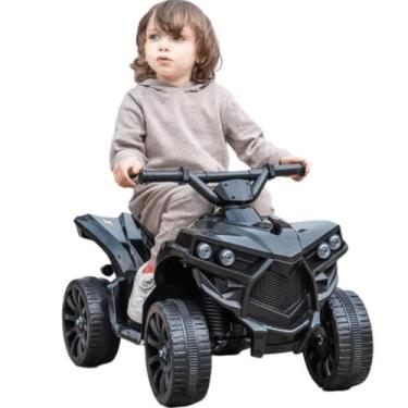 Imagem de Quadriciclo Eletrico Shiny Toys Mini ATV Bambi Racer 6V Preto