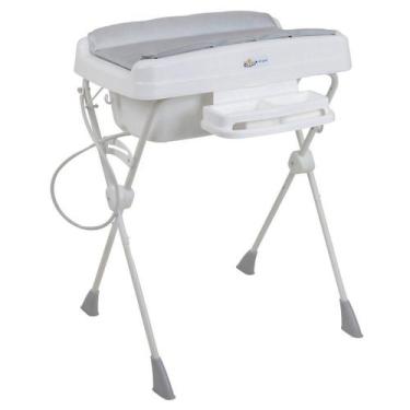 Imagem de Banheira de Bebe Burigotto Millenia+ Mescla Silver Cinza