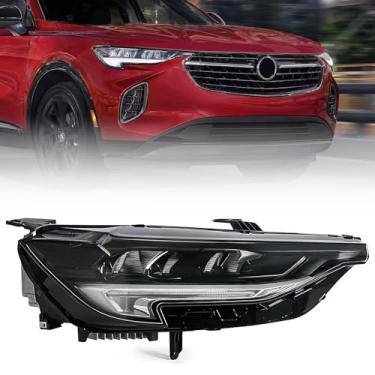 Imagem de FIONE Conjunto de farol de LED compatível com Buick Envision 2021 2022 2023 farol dianteiro direito do lado do passageiro RH 84985775