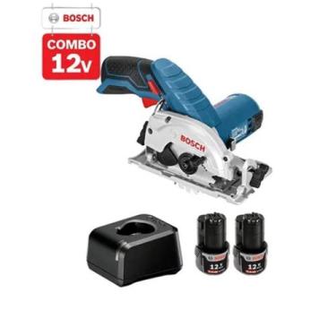 Imagem de Serra circular bosch gks 12v-26 c/ 2 bat+carre
