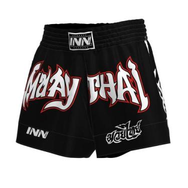 Imagem de Short MuayThai Thailandes Masculino Tribal Original Resistente - Innov