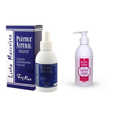 Imagem de Plastica Natural Eloisa Medina For Man 120ml + 1 Sabonete c/colágeno