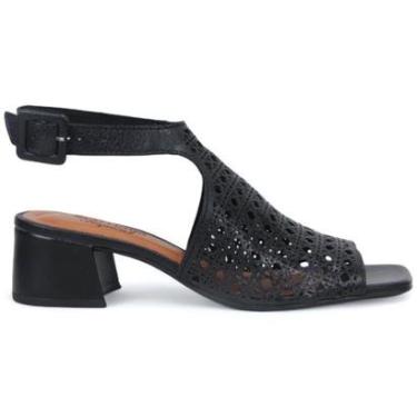 Imagem de Sandalia Bottero Salto Bloco Couro 374003 Feminino-Feminino