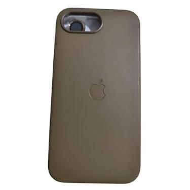 Imagem de Capinha Capa Case de Couro Magnética para iPhone 16e (CASTANHO)