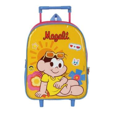 Imagem de Mochila Escolar De Rodinhas Infantil Creche Personagens Original Luxce