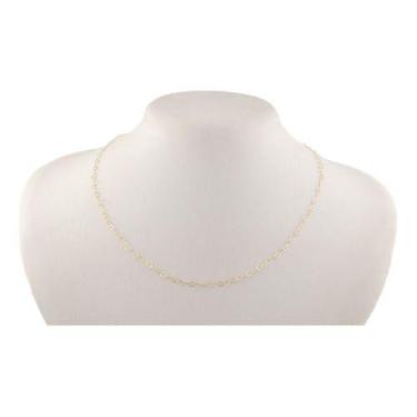 Imagem de Colar Feminino Coração 50 Cm 3 Mm Ouro 18k 750. Certificado - JOIE JOI