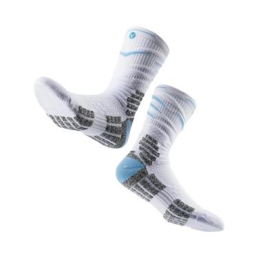 Imagem de Meias Esportivas Acolchoadas Com Compressão De Arco Para Basquete, Fut