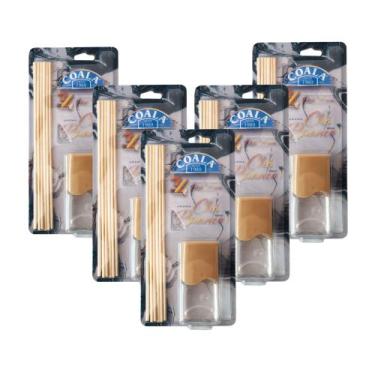 Imagem de Kit 5 Coala Difusor de Ambientes Chá Branco 100ml. Seu Ambiente Perfum