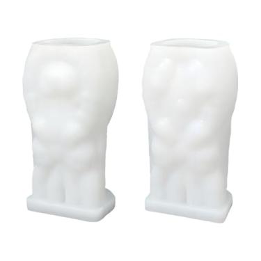 Imagem de FashionCha Conjunto de 2 Peças de Moldes de Silicone para Velas de Páscoa, em Resina, para Artesanato, Fabricação de Velas Aromáticas E Decoração de Casa.