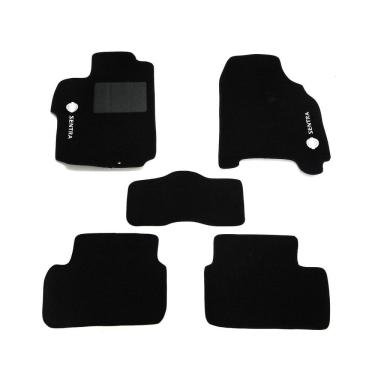 Imagem de Tapete Automotivo Sentra Carpete Luxo 11mm Preto - Tapecars