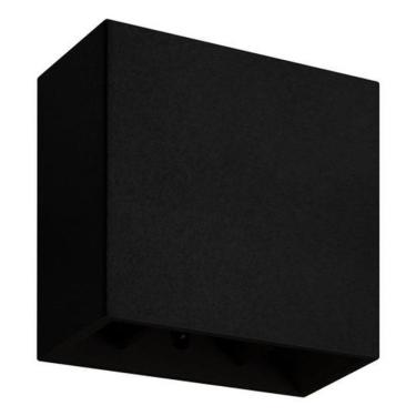 Imagem de Arandela De Led Externa Preta Bivolt Ip65 - Blumenau - Preto