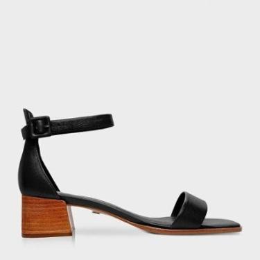 Imagem de Sandália Carrano Clássica Salto Bloco Baixo - 749004P-Feminino