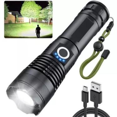 Imagem de T9 Lanterna De Mão Tática Militar Caça Pesca Fazenda Prática Potente R