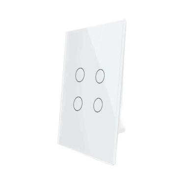 Imagem de Interruptor De Luz Inteligente ZigBee eWelink App Touch De Parede Comp