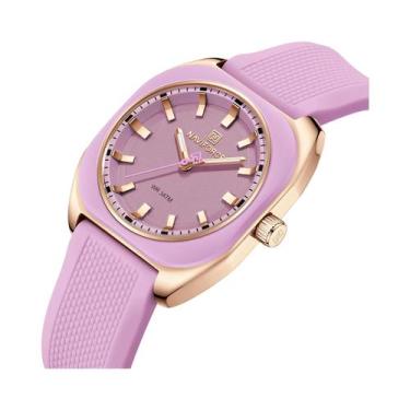 Imagem de Relógio De Pulso Feminino Casual De Quartzo NAVIFORCE Elegante Simples