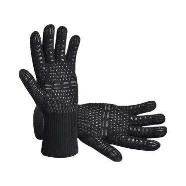 Imagem de Luvas De Silicone Resistentes Ao Calor 1472 graus Luvas À Prova De Fog