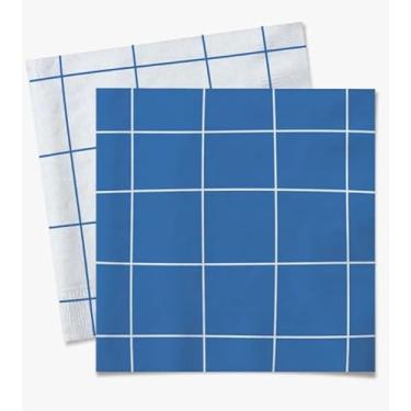 Imagem de Guardanapo de Papel Happy Moments Azul Indigo 24,5 x 24,5 cm 20 Folhas | Cromus – Inspire Sua Festa Loja