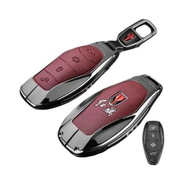 Imagem de Capa De Chave De Carro Em Liga De Zinco Para FAW Hongqi HS5 H5 E-HS9 H