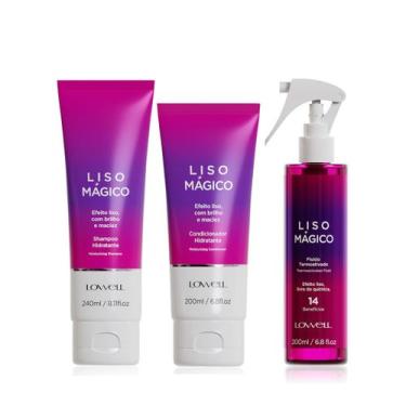 Imagem de Lowell Liso Magico Shampoo, Condicionador e Fluido 200ml