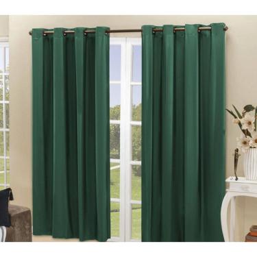 Imagem de Cortina Blackout PVC 2,80 m x 2,30 m - Verde