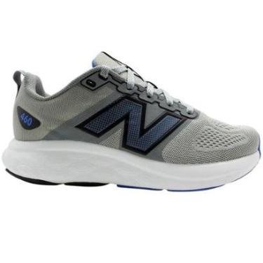 Imagem de Tênis New Balance 460 V4 Cinza/Azul Masculino-Masculino