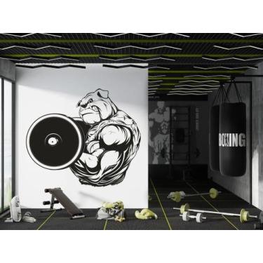 Imagem de Adesivo de parede  academia e musculação  - Ambiente dekorado, 50cm, p