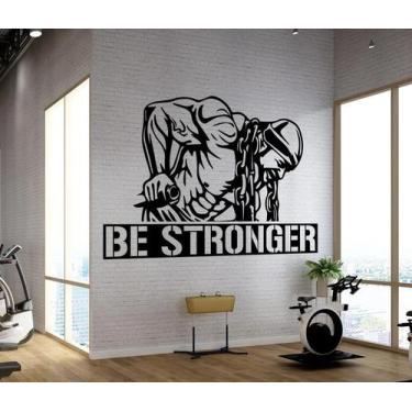 Imagem de Adesivo de parede  academia e musculação  - Ambiente dekorado, 50cm, p