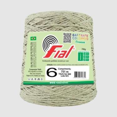 Imagem de Kit 6 Barbantes Fial Nº6 700 Gramas, 22 Caramelo