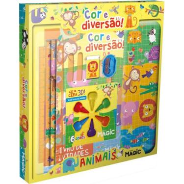 Imagem de Livro - Animais - Cor e diversão