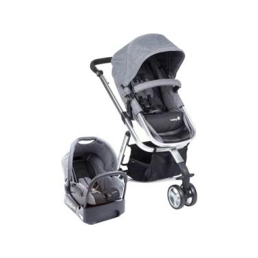 Imagem de Carrinho de Bebê com Base e Bebê Conforto Safety 1st - Travel System M