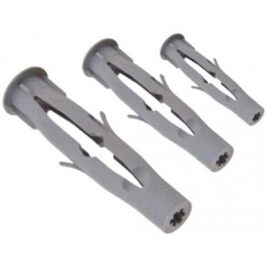 Imagem de Kit Bucha Plástica Parede Vazada M6 Goma com 50 Peças