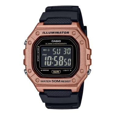 Imagem de Relógio Casio Masculino Digital Quadrado W-218Hm-5Bvdf